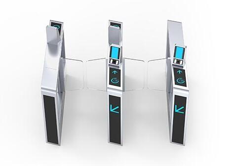 Face recognition turnstile gate