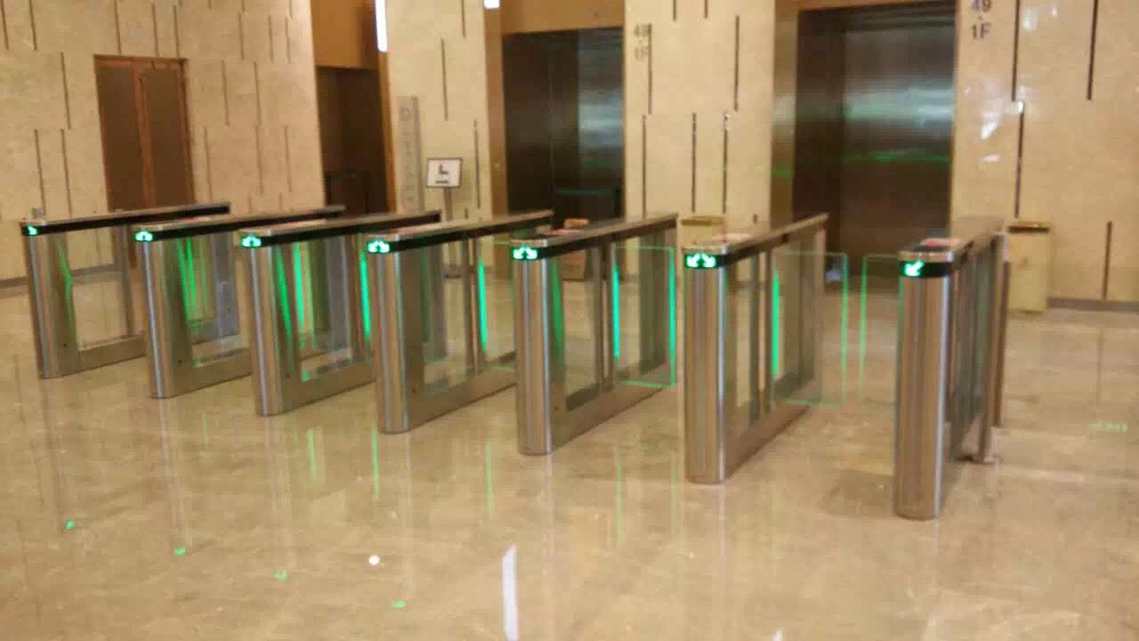 glass turnstile